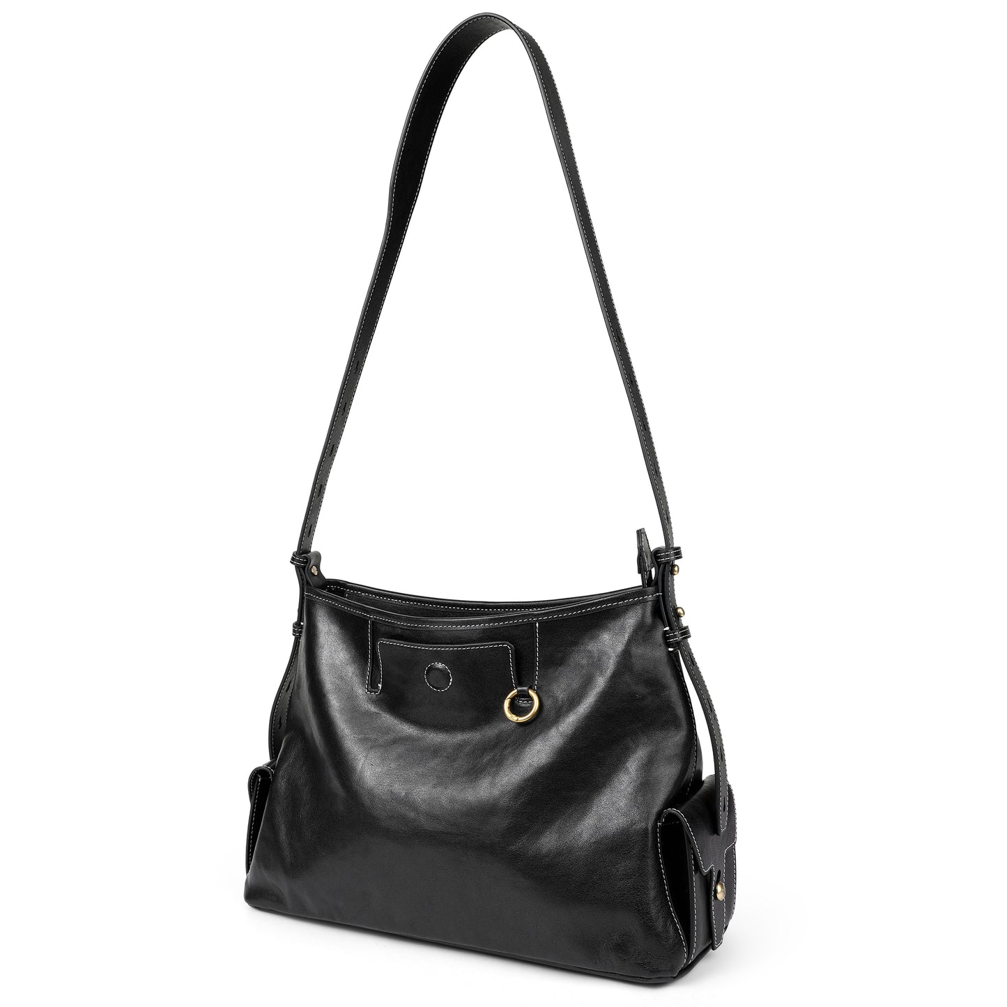 JeuneLann循迹系列HOBO中号黑色