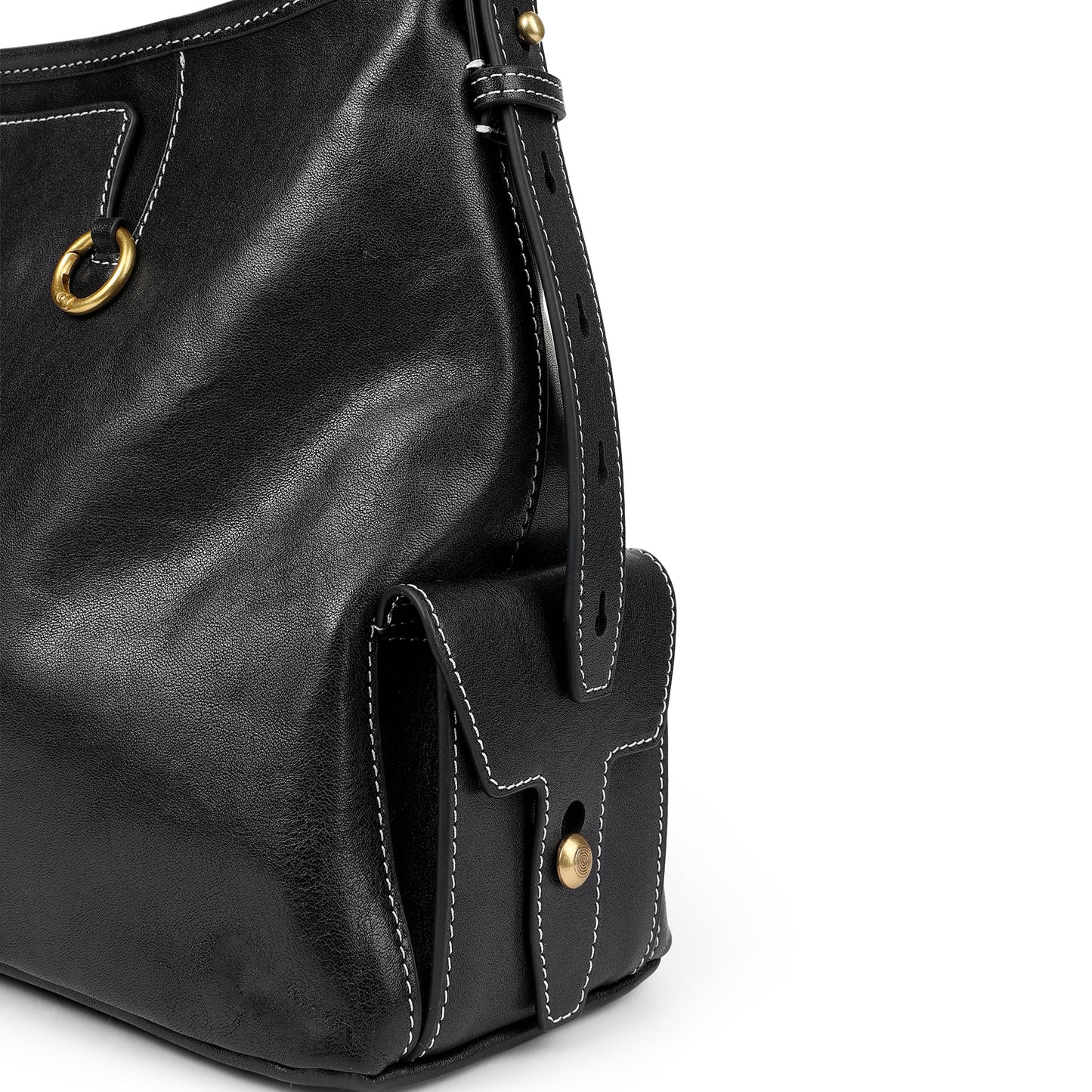 JeuneLann循迹系列HOBO中号黑色